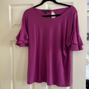 International Concepts Brand, size M.  Gorgeous colour and statement sleeves.